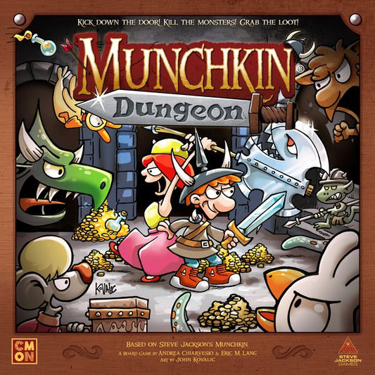 Munchkin Dungeon - Board Game - The Hooded Goblin