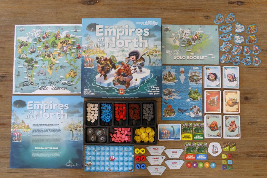 Imperial Settlers: Empires of the North (2019) - Board Game - The Hooded Goblin