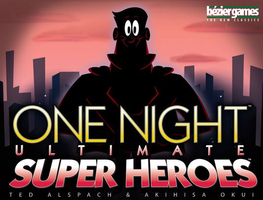 One Night Ultimate Super Heroes - Board Game - The Hooded Goblin