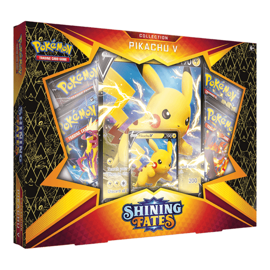 Pokemon Shining Fates Pikachu V Collection Box