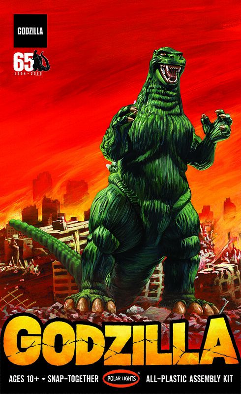 Polar Lights Godzilla (Snap) 1/250 Model Kit (Level 2) - Model Kit - The Hooded Goblin