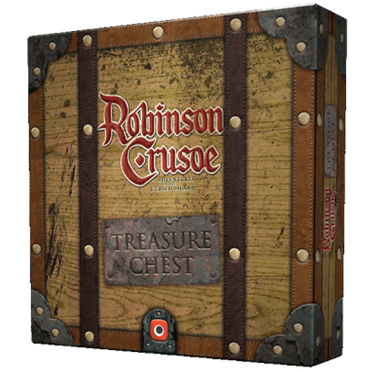 Robinson Crusoe Adventures On The Cursed Island Treasure Chest - Board Game - The Hooded Goblin