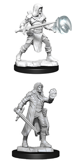 Dungeons & Dragons Nolzur’S Marvelous Miniatures: Fighter/ Wizard Male - Roleplaying Games - The Hooded Goblin