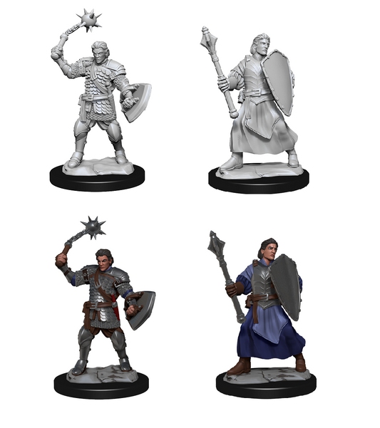 Dungeons & Dragons Critical Role Unpainted Minis: Human Clovis Concord Cleric