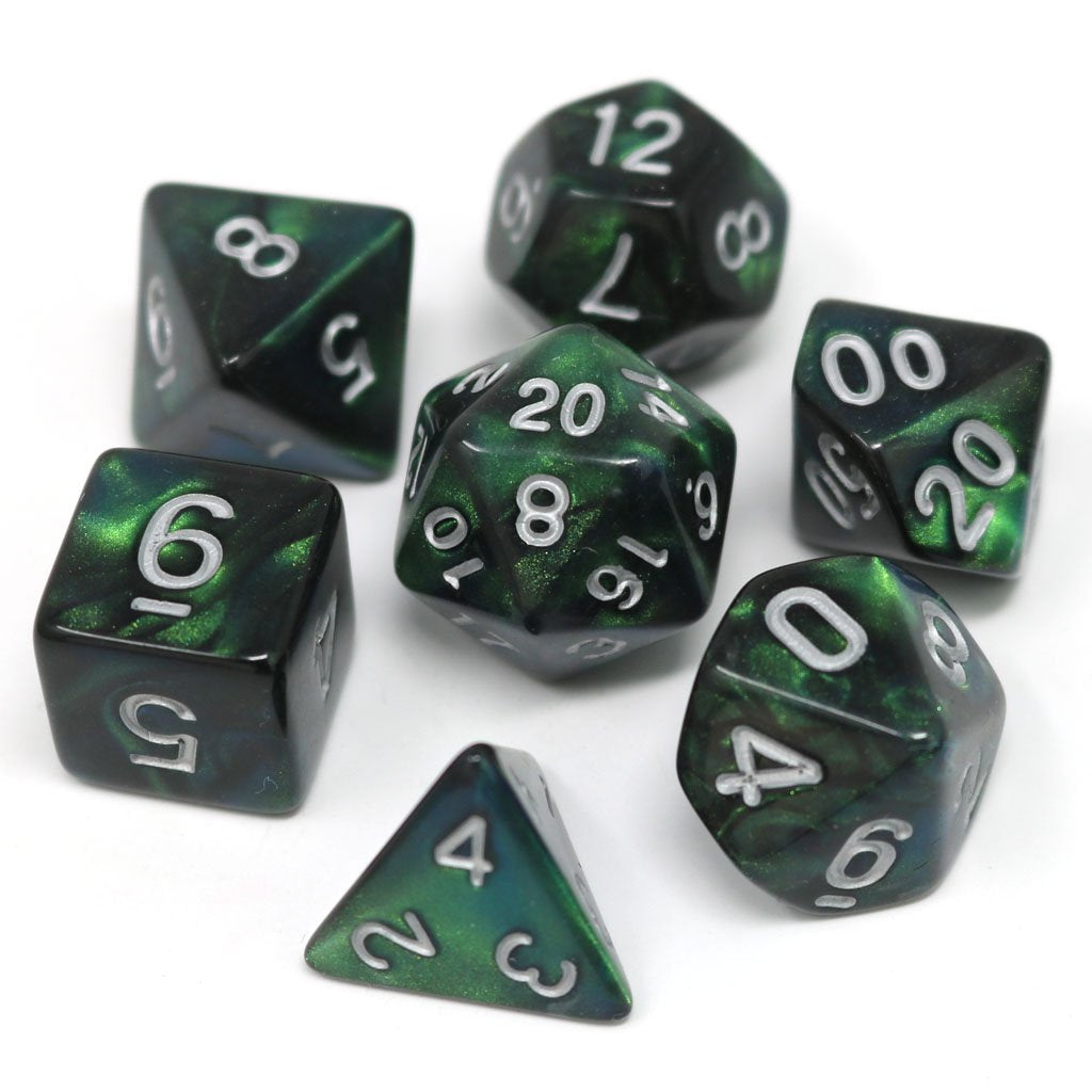 Poly Rpg Set - Spring Equinox - Dice - The Hooded Goblin