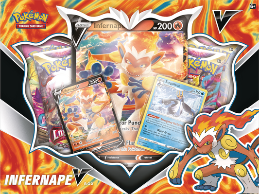 POKEMON INFERNAPE V BOX