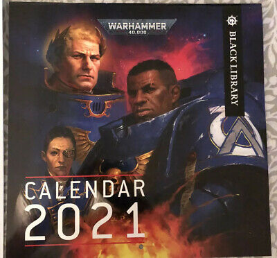 Warhammer 40 000 2021 Calendar - Calendar - The Hooded Goblin