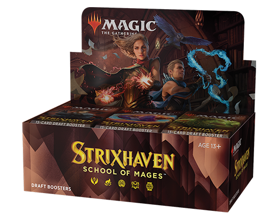 Strixhaven: School of Mages Draft Booster Box - Magic: The Gathering - The Hooded Goblin
