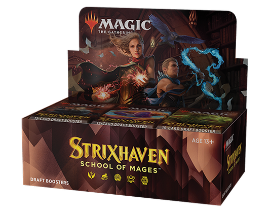 Strixhaven: School of Mages Draft Booster Box - Magic: The Gathering - The Hooded Goblin