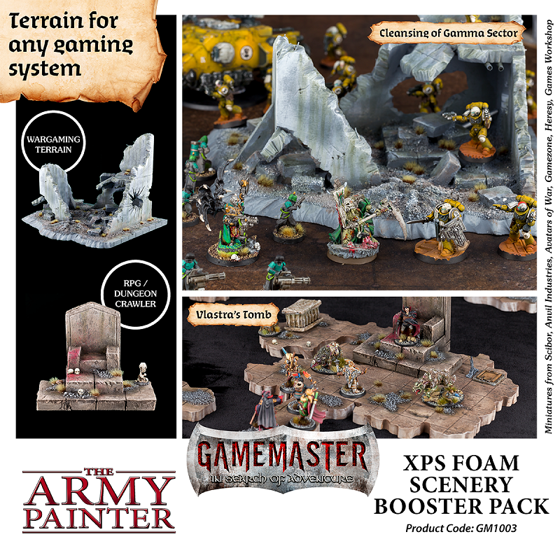 Gamemaster XPS Scenery Foam Booster Pack - Hobby Supplies - The Hooded Goblin