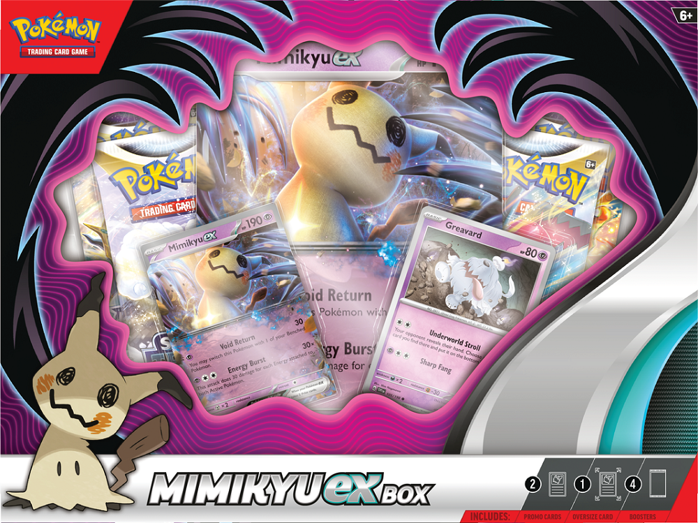 Pokémon TCG: Mimikyu ex Box