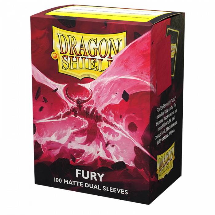 Dragon Shield Sleeves:  Dual Matte Fury (100 Count)