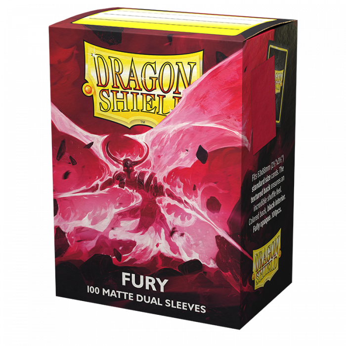 Dragon Shield Sleeves: Dual Matte Fury (100 Ct)