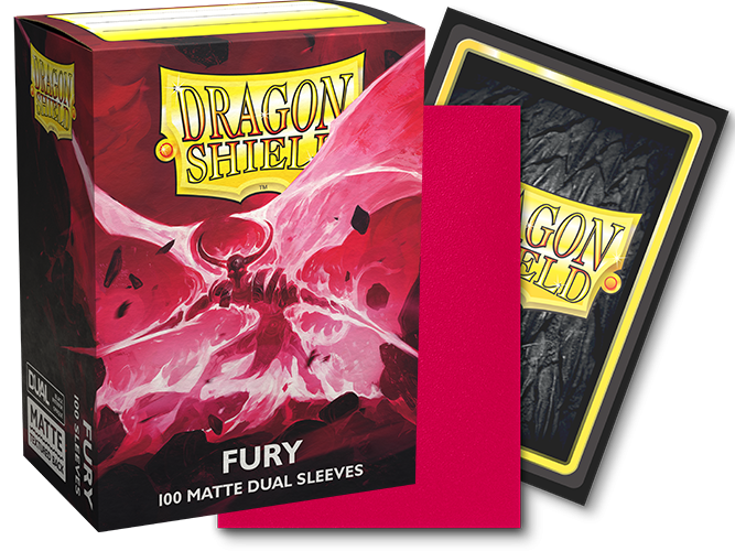 Dragon Shield Sleeves:  Dual Matte Fury (100 Count)