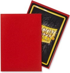 Dragon Shield Sleeves: Matte Crimson (100 Ct)