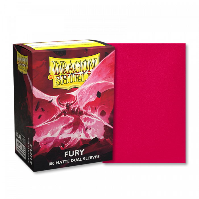 Dragon Shield Sleeves:  Dual Matte Fury (100 Count)