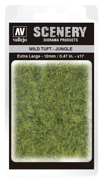 VALLEJO: SCENERY EXTRA LARGE WILD TUFT JUNGLE - Hobby Supplies - The Hooded Goblin