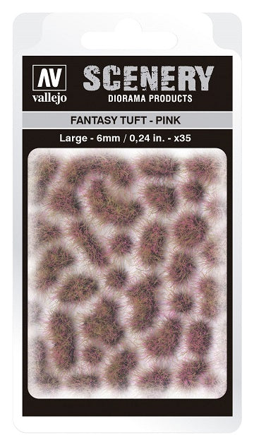 VALLEJO: SCENERY LARGE FANTASY TUFT PINK - Hobby Supplies - The Hooded Goblin