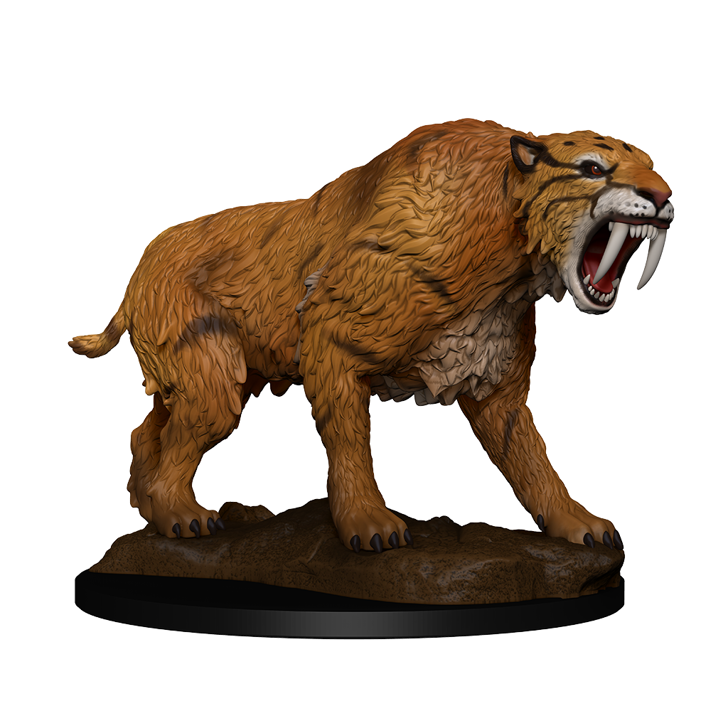 Wizkids Deep Cuts Saber-Toothed Tiger