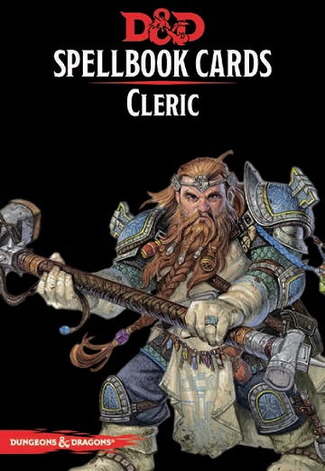 Dungeons & Dragons Spellbook Cards: Cleric 2nd Edition