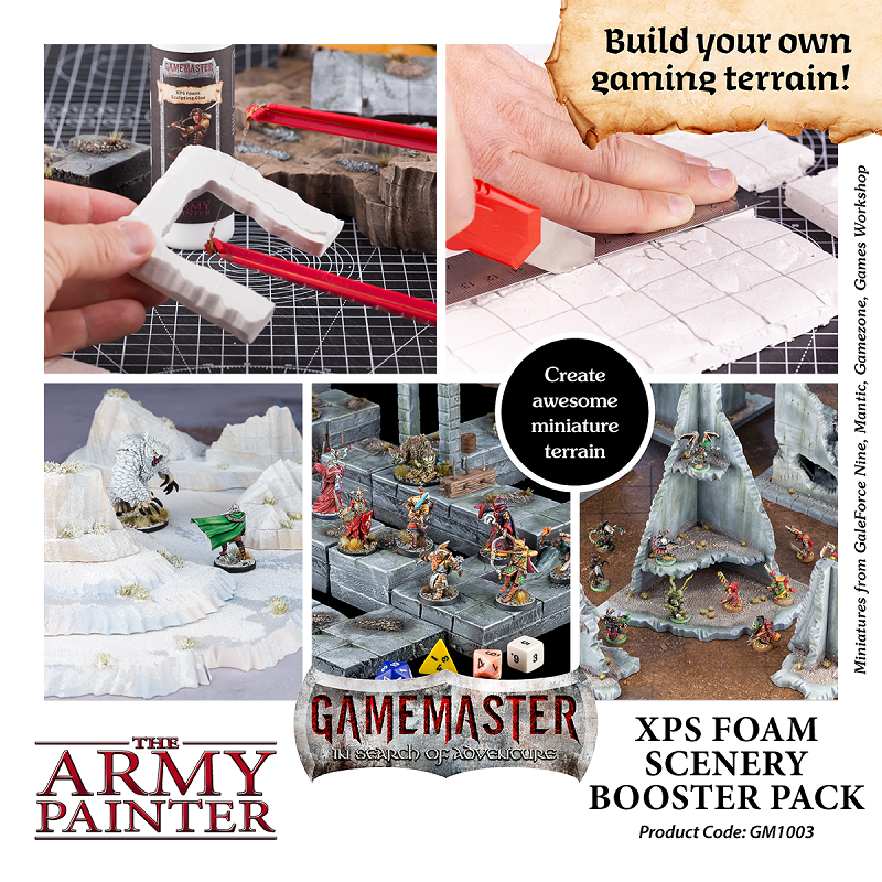 Gamemaster XPS Scenery Foam Booster Pack - Hobby Supplies - The Hooded Goblin
