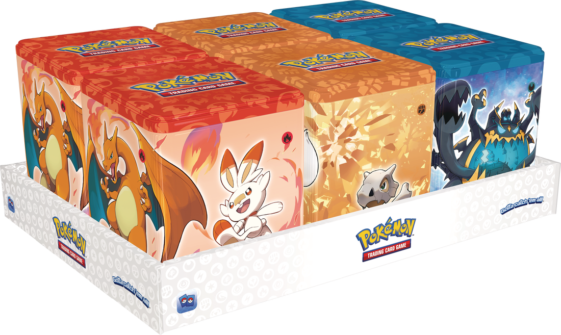 Pokémon Stacking Tin (Fighting/ Fire/ Darkness)