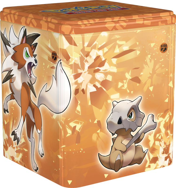 Pokémon Stacking Tin (Fighting/ Fire/ Darkness)