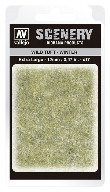 VALLEJO: SCENERY EXTRA LARGE WILD TUFT WINTER - Hobby Supplies - The Hooded Goblin