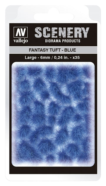 VALLEJO: SCENERY LARGE FANTASY TUFT BLUE - Hobby Supplies - The Hooded Goblin
