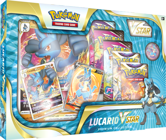 Pokemon TCG: Lucario VSTAR Premium Collection