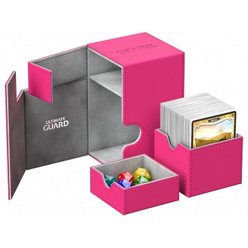 Ultimate Guard: Flip N Tray Deck Case Xenoskin Pink 100+