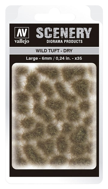 VALLEJO: SCENERY LARGE WILD TUFT DRY - Hobby Supplies - The Hooded Goblin