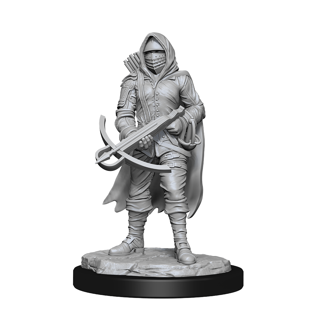 D&D Unpainted Minis: Bounty Hunter and Outlaw