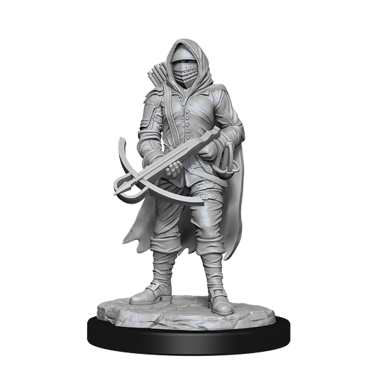 D&D Unpainted Minis: Bounty Hunter and Outlaw