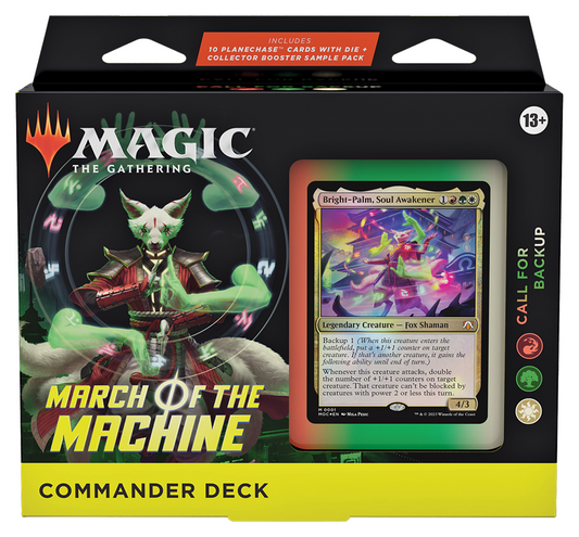 March of the Machine Commander Deck Call For Backup