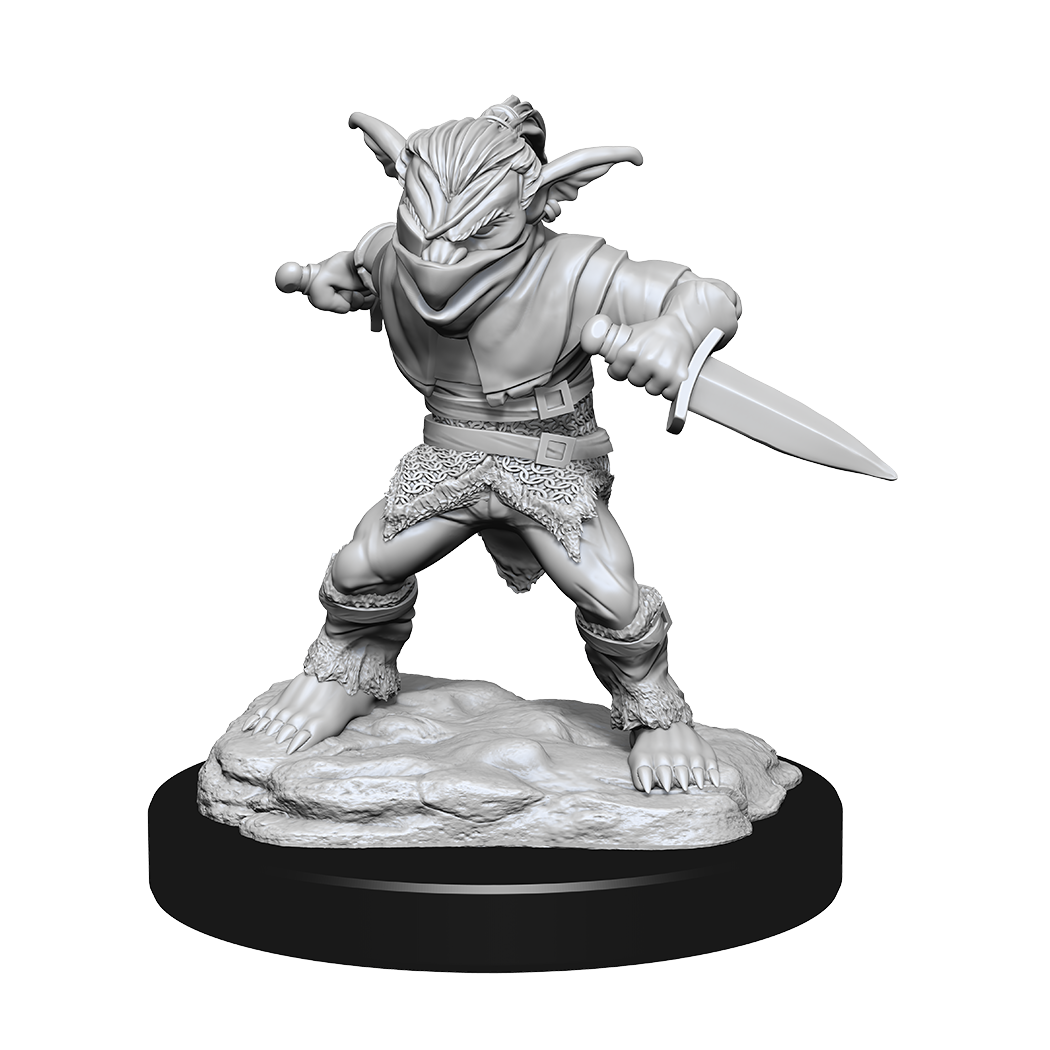 D&D Unpainted Minis Male Rogue/Female Bard