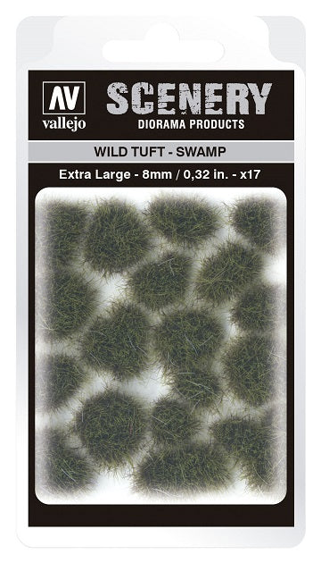 VALLEJO: SCENERY EXTRA LARGE WILD TUFT SWAMP - Hobby Supplies - The Hooded Goblin