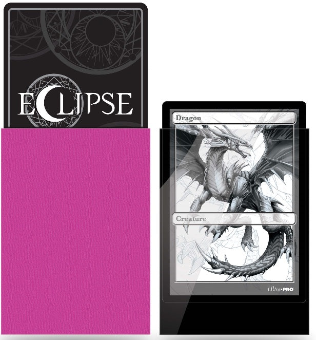 Ultra Pro - Standard Deck Protectors: Eclipse Pro-Gloss Hot Pink 100 ct