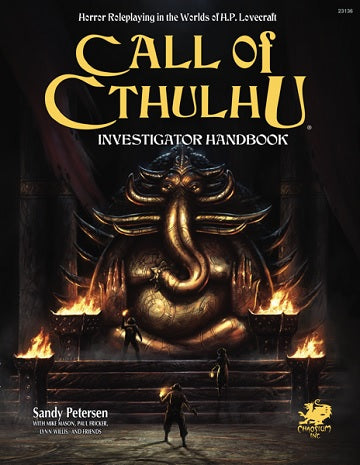 Call of Cthulhu: 7th Edition Investigator Handbook - Roleplaying Games - The Hooded Goblin