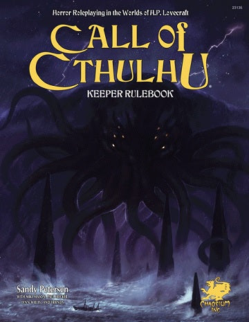 CALL OF CTHULHU 7TH EDITION KEEPER RULEBOOK HC