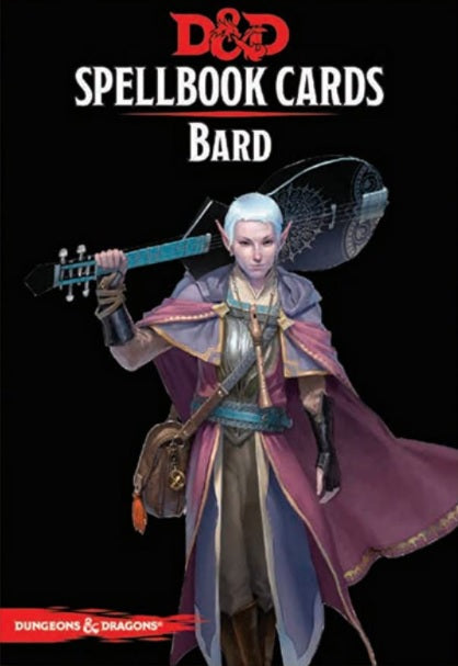 Dungeons & Dragons Spellbook Cards: Bard