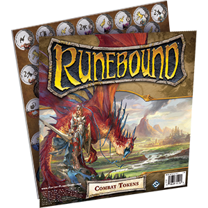 Runebound Combat Tokens - Board Game Supplies - The Hooded Goblin
