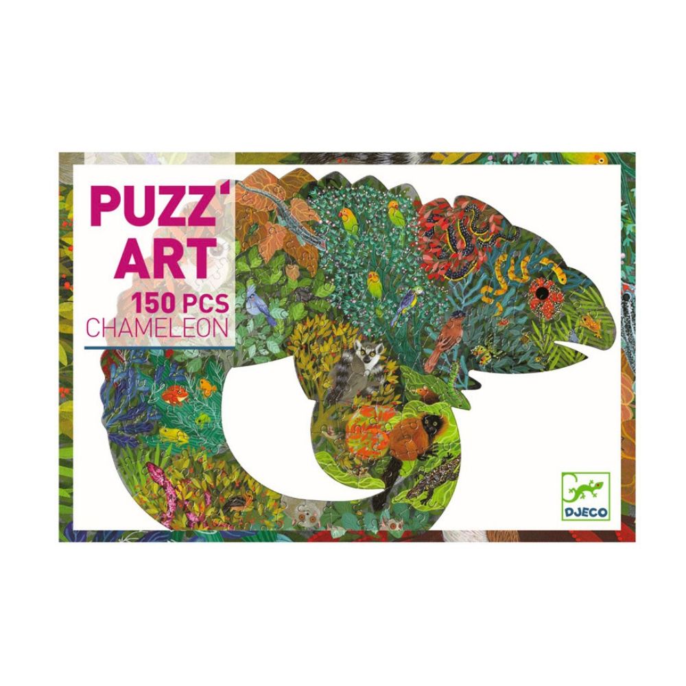 Chameleon - Djeco Puzzle Art - Puzzle - The Hooded Goblin