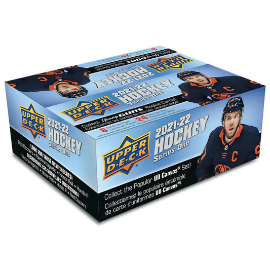 2021 22 Upper Deck Series 1 Hockey Retail Box