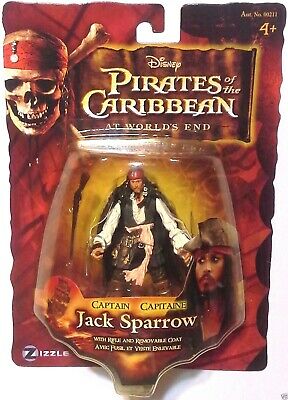 Pirates of the Caribbean Captain Jack Sparrow Action Figure -  - The Hooded Goblin