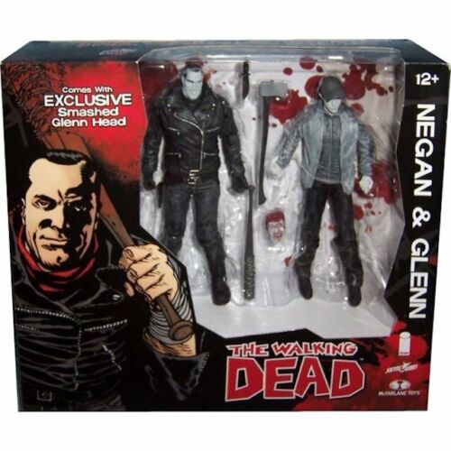 Walking Dead Negan & Glenn Color Bloody 2 Pack Figures – The Hooded Goblin