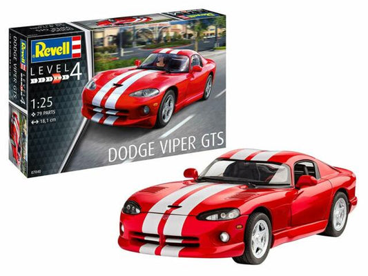 Dodge Viper GTS Revell | No. 07040 | 1:25 - Model Kit - The Hooded Goblin