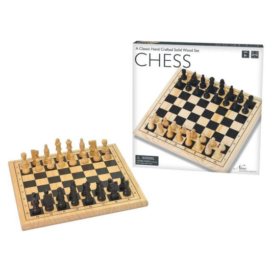 New Entertainment Wooden Checkers Set