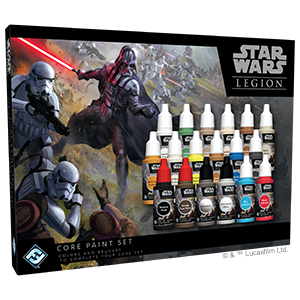 Star Wars Legion: Core Paint Set - Painting Supplies - The Hooded Goblin