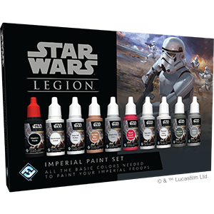 Star Wars Legion: Imperial Paint Set - Painting Supplies - The Hooded Goblin